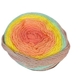 YARN BEE SUGARWHEEL COTTON SPARKLE YARN Pretties Please #160 5 Oz 335‎ Yards NEW